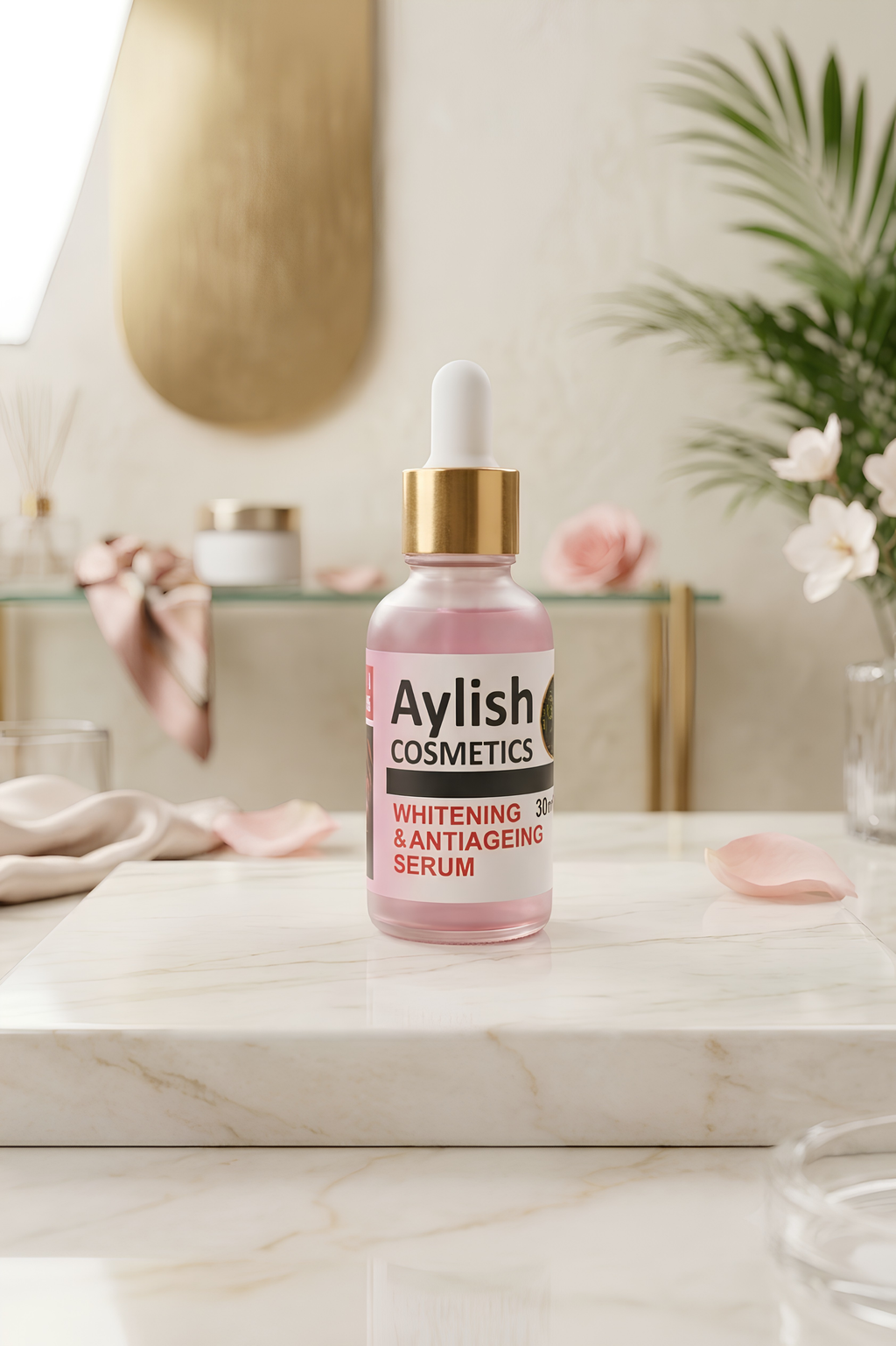 Aylish Cosmetics Whitening & Anti-Ageing Serum  (30ml)