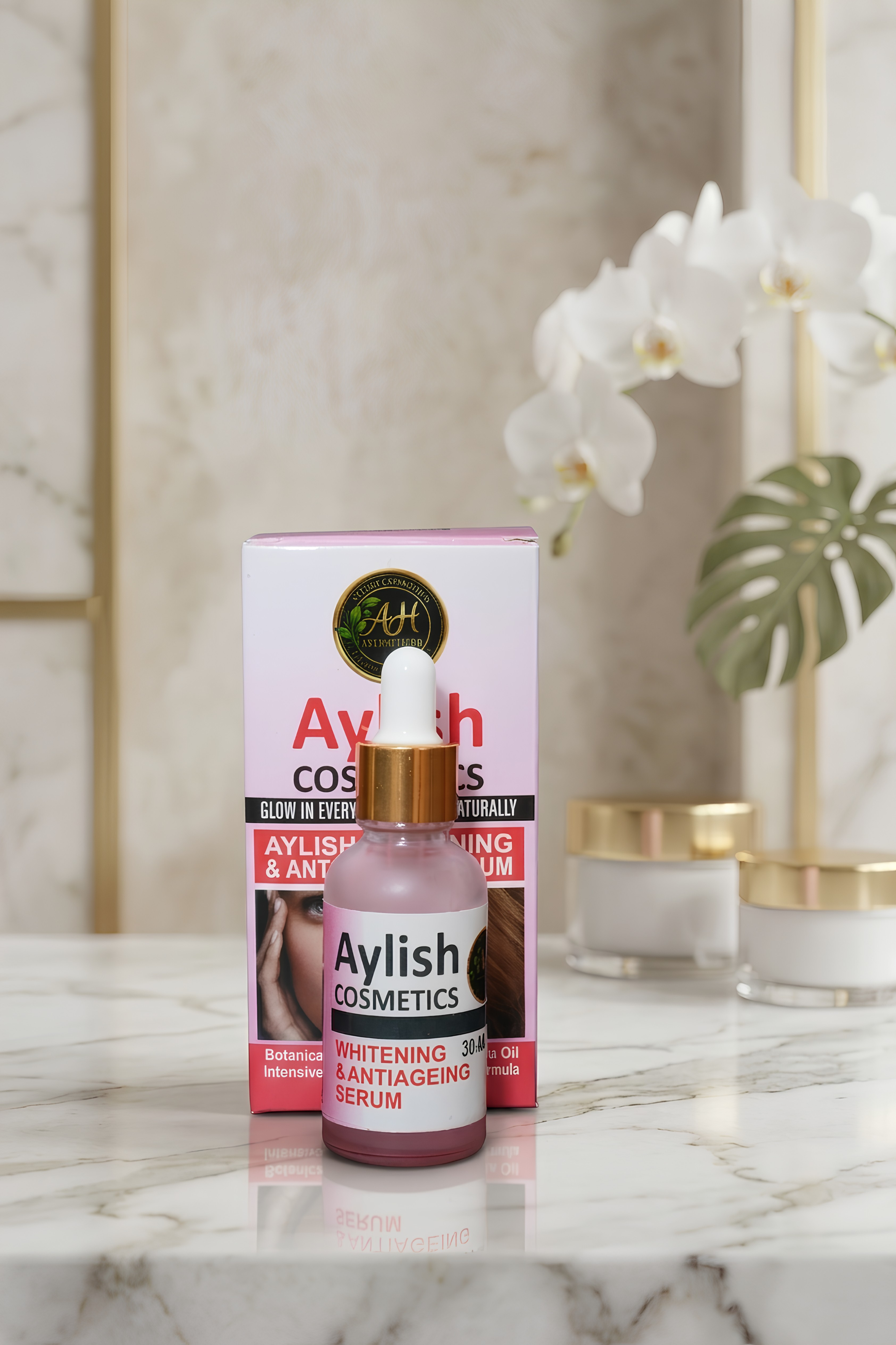 Aylish Cosmetics Whitening & Anti-Ageing Serum  (30ml)