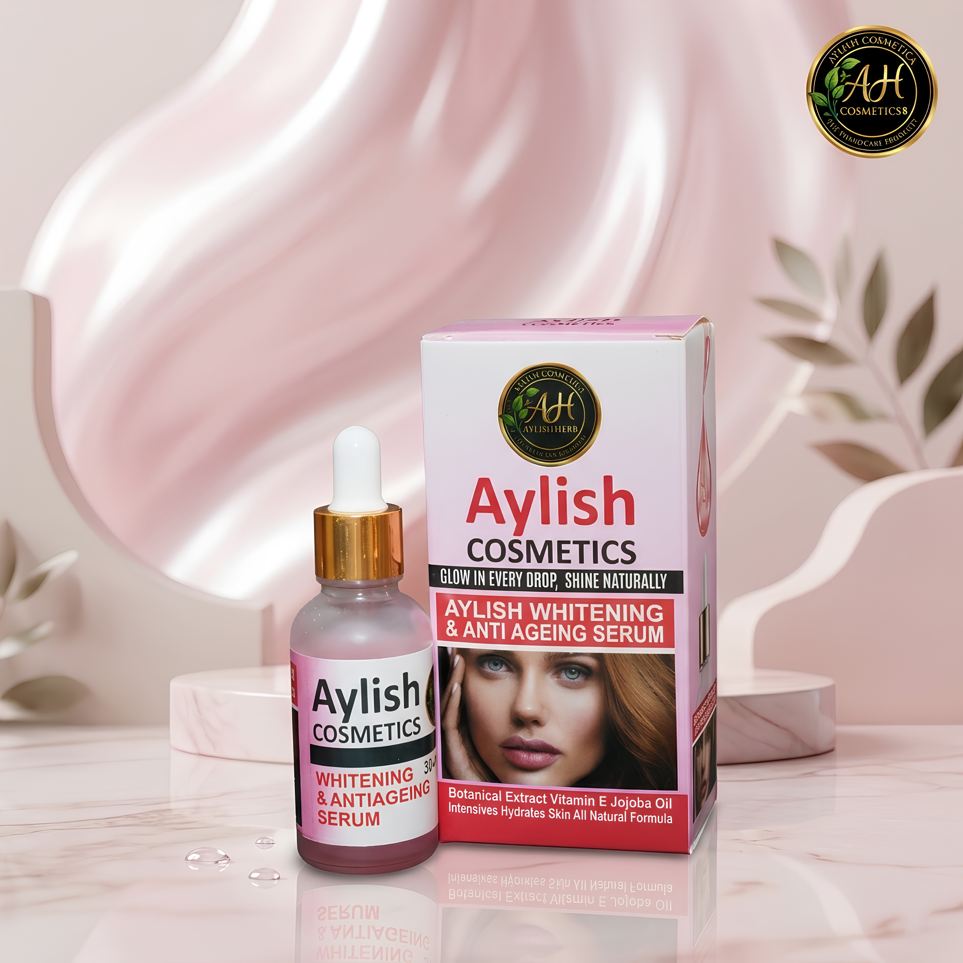Aylish Cosmetics Whitening & Anti-Ageing Serum  (30ml)